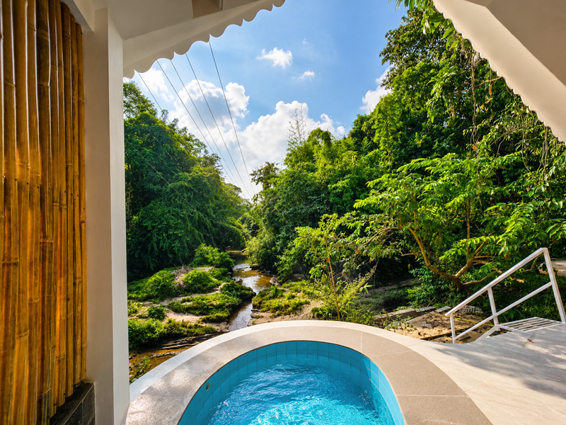Private pool villa